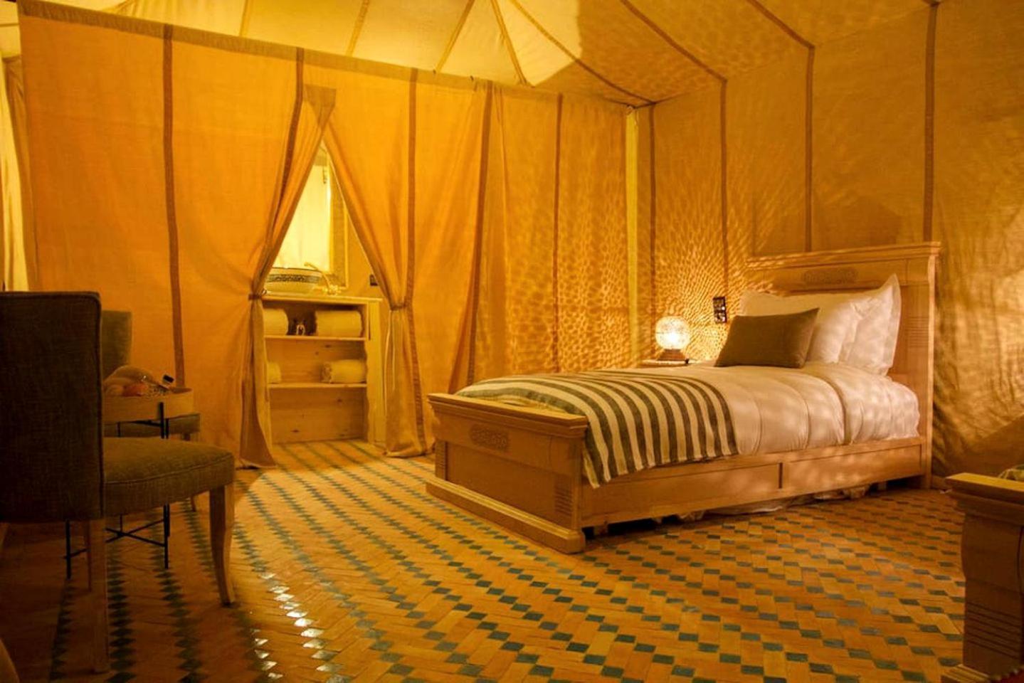 Отель Salam Luxury Camp Мерзуга Экстерьер фото